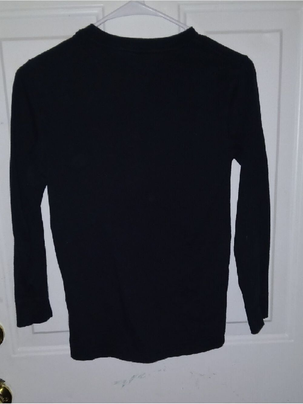 Levi's Black Long Sleeve T-Shirt Gold Box Logo - Picture 4 of 4